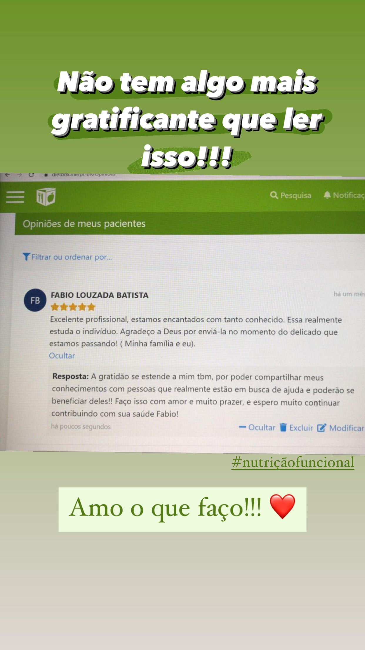 Relato de aluna